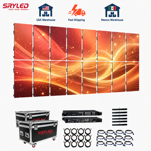 Layar LED HD Tahan Air IP65 4X2M Set Lengkap P2.6 P2.9 P3.91 Video Wall LED Bergerak untuk Sewa Panggung Acara Indoor Outdoor - Product Image 1