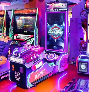 Grande machine de jeu de tir de simulation à un joueur pour enfants, équipement d'arcade - Product Image 2