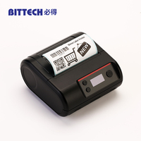3 Inch Mini Mobile Label penerimaan Bt Handheld Portable Printer dan perhiasan Label harga Printer