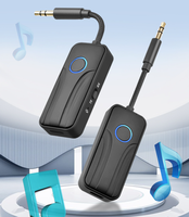 Receptor Transmisor AUX BT6.0 OEM, Conversor de Audio para Auto, Material ABS, para Altavoces, TV, Computadoras y Auriculares Inalámbricos