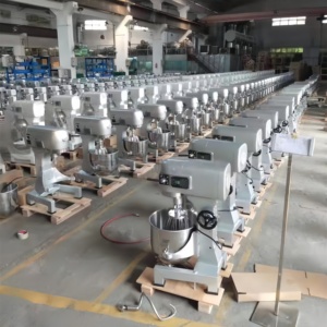 Máy trộn hành tinh đôi điện thương mại dung tích 10l-<span class=keywords><strong>100l</strong></span> để chuẩn bị bánh kem cho bột sữa và nước - Product Image 4
