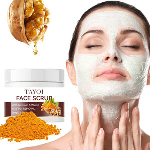 <span class=keywords><strong>Exfoliante</strong></span> <span class=keywords><strong>Facial</strong></span> y Corporal Natural de Nuez, <span class=keywords><strong>Exfoliante</strong></span> <span class=keywords><strong>Facial</strong></span> de Cúrcuma para Reducir la Opacidad, el Acné y Unificar el Tono de la Piel - Product Image 5