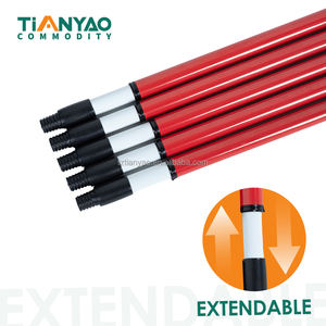 Balais et brosses Tianyao TY-PT31 de qualité supérieure, style classique, diamètre 22 mm, longueur 120 cm, manche en métal - Product Image 1