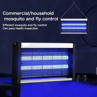 Lámpara de tubo atrapamoscas de luz azul de 18W con precio razonable para el control de plagas en granjas de interior