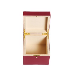 Boîte à bijoux en bois Yonghui, carrée, sur mesure, emballage haut de gamme, boîte de rangement YHC-0050 - Product Image 4