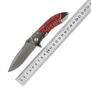 DA160B Acero de alta dureza Supervivencia Camping Cuchillo al aire libre Camping Caza Senderismo Cuchillo