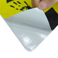 Cinta de advertencia antideslizante de superficie esmerilada Xuri, pegatina antideslizante de un solo lado, precaución, mira tu paso, suministro de fábrica