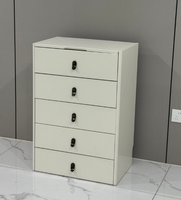Coiffeuse en bois massif à plateau rabattable avec commode, table de maquillage moderne et minimaliste pour chambre à coucher, meuble de fin de lit
