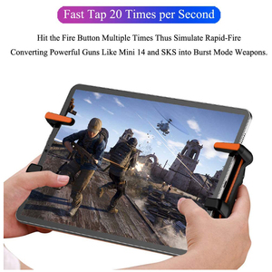 <span class=keywords><strong>PUBG</strong></span> <span class=keywords><strong>Trigger</strong></span> Controller Gamepad para Ipad Tablet Capacitancia L1R1 Aim Button Joystick Grip para teléfono móvil FPS Accesorios de juego - Product Image 5