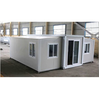 Maisons préfabriquées en conteneurs extensibles de 20 pieds et 40 pieds, maisons préfabriquées en conteneurs pliables et extensibles, maisons portables de petite taille, 2, 3, 5 chambres