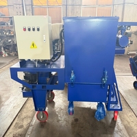 Machine de sablage portative avec filtre à poussière pulsé pour l'élimination de la rouille des surfaces des ponts et autoroutes