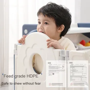 สนามเด็กเล่นในร่มที่มีความทนทานสำหรับเด็กเสื่อรองคลานเพื่อความปลอดภัยในบ้านชุดของเล่นสวรรค์สำหรับเด็ก - Product Image 4