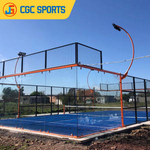 Venta caliente Panorámica interior al aire libre <span class=keywords><strong>Padel</strong></span> Court <span class=keywords><strong>Padel</strong></span> Tennis Court con Precio de Fábrica Por <span class=keywords><strong>padel</strong></span> con techo - Product Image 4