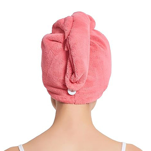 Juego <span class=keywords><strong>de</strong></span> toallas para secar el cabello, gorro <span class=keywords><strong>de</strong></span> secado rápido, toallas para la ducha, gorro <span class=keywords><strong>de</strong></span> baño envolvente para cabello largo, rizado y grueso, con logo personalizado - Product Image 5