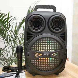 Karaoké portable sans fil BT2083, haut-parleur Bluetooth de 8 pouces, grand haut-parleur Bluetooth, best-seller 2020 - Product Image 5