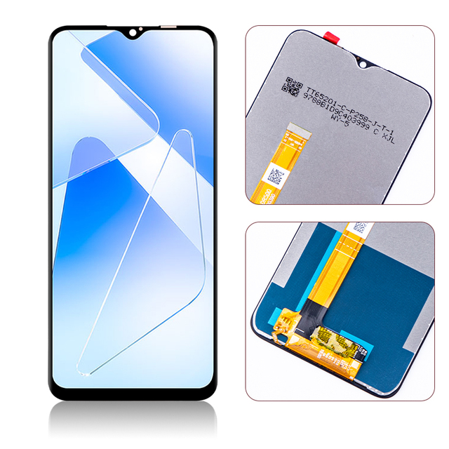 Wholesale Price Mobile Phone LCDs for OPPO Realme Cell Phone LCD Touch Display Screen for OPPO A55 A56 A55S 5G Realme V11 V11S