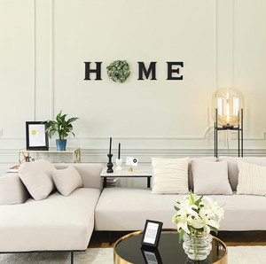 Casa segno in <span class=keywords><strong>legno</strong></span> lettere Decorative <span class=keywords><strong>da</strong></span> <span class=keywords><strong>parete</strong></span> arte decorazione per soggiorno ingresso cucina regalo <span class=keywords><strong>di</strong></span> inaugurazione della casa nero - Product Image 4