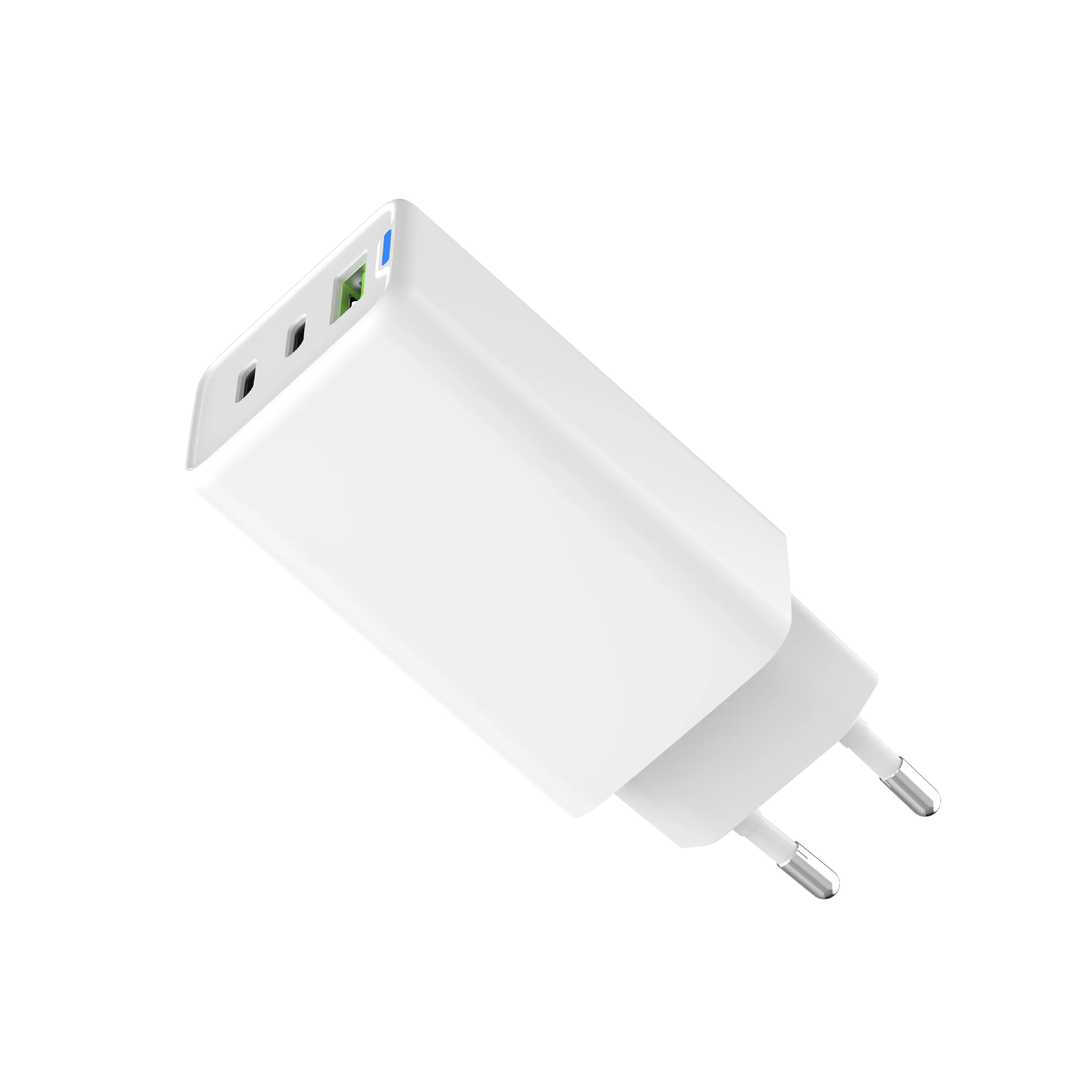 Usb Travel Android W 65 65W Iphon' Wall Cell C Tipo Tipo-C Gan Teléfono móvil rápido I Teléfonos Adaptadores de carga Cargador de carga