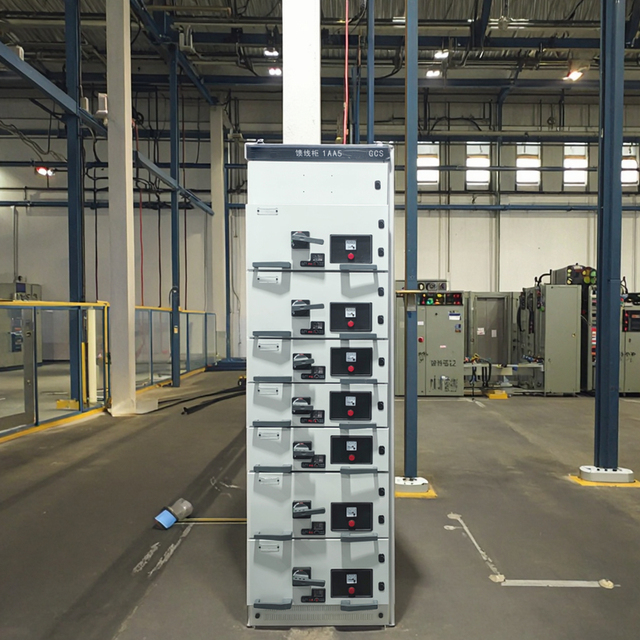 Customized Metal Electrical MV&HV Switchgear MNS Low-Voltage Distribution Box Drawer Type Solid Insulated Ring Main Unit