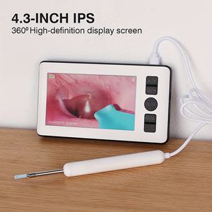 Cámara <span class=keywords><strong>de</strong></span> Oído con Pantalla IPS HD <span class=keywords><strong>de</strong></span> 4 Pulgadas, Herramienta para Remover <span class=keywords><strong>Cera</strong></span> <span class=keywords><strong>de</strong></span> Oído, Admite Tarjeta <span class=keywords><strong>de</strong></span> 32 GB, Admite Grabación <span class=keywords><strong>de</strong></span> Fotos y Vídeos - Product Image 2