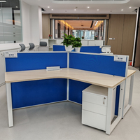 LIWEI Poste de travail de bureau moderne avec cloison, design ajustable et écologique, prix de gros