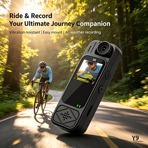 Caméra de poche portable avec écran, <span class=keywords><strong>enregistreur</strong></span> portable, enregistrement audio <span class=keywords><strong>et</strong></span> vidéo, caméra à clip HD, vision nocturne infrarouge portable - Product Image 1