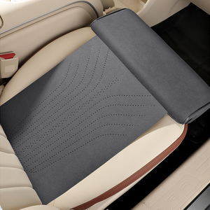 Car <b>Seat</b> Cushion Leg Support Memory <b>Foam</b> Suede, Breathable Extended Durable Universal All Season Fit, for BMW Toyota Honda - Product Image 1