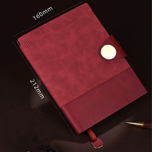 Bán buôn cao cấp PU da Bìa kế hoạch máy tính xách tay bìa cứng máy tính xách tay Tạp Chí máy tính xách tay Ý tưởng sản phẩm mới 2024 - Product Image 5