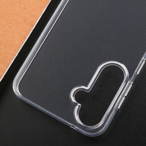 Biểu Tượng Tùy Chỉnh Mềm TPU Trong Suốt Thăng Hoa Trống Rõ Ràng Trường Hợp Điện Thoại Đối Với Samsung Galaxy S23 Fe - Product Image 3