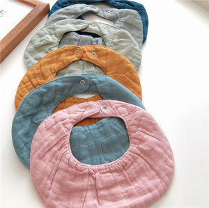 MAIKESI bavaglini di mussola per <span class=keywords><strong>neonati</strong></span> in 360 Unisex di cotone 100% asciugamano per Saliva per bambini asciugamano per alimenti complementari - Product Image 1