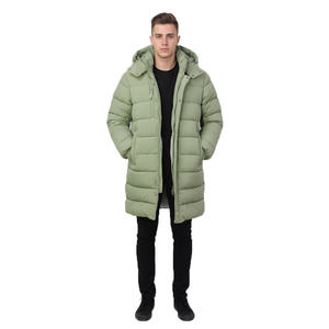 Chaqueta Bomber de Invierno con Capucha para Hombre, de Lona Teñida Lisa, Impermeable, Transpirable, Ecológica, Ligera, Cálida, Protección Durante Todo el Día - Product Image 5