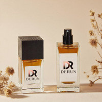 Flacons de parfum OEM, flacons de parfum vides, 30 ml, vente en gros, rectangulaires, 50 ml, anti-fuite, vintage, transparents, avec boîte