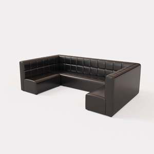 Ensemble de canapés et tables en cuir industriels Suessen 2026, très demandés, pour mobilier de bar et de boîte de nuit - Product Image 2