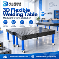 Nouvelle table de soudage 3D robuste Meisida, plateforme de fixation flexible portable pour la fabrication métallique, assemblage, conception personnalisée, Smart Sleep