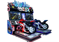 Dreamland 2022 Nouvelle arrivée et original monnayeur conduite simulateur d'arcade super moto 3 machine de jeu à vendre