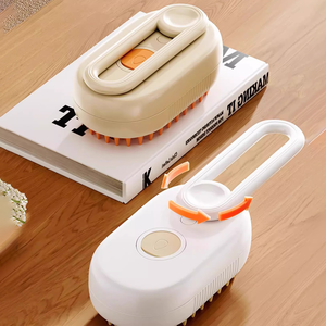 Nuevo Cepillo 3 en 1 para Mascotas, Cepillo de Aseo con Spray ABS, Masajeador y Autolimpiante para Perros y Gatos, Peine para Eliminar Pelo Suelto - Product Image 2