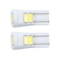 TCYATO T10 LED Ampoule de marqueur latéral 12V Auto Car Parking Lamp avec base en céramique Nouvel état Couleur de la lumière bleue