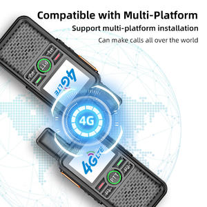 Radio bidirectionnelle BinQi BQ-V5A 4G LTE <span class=keywords><strong>Poc</strong></span>, talkie-walkie longue portée, réseau mobile portable, carte SIM, intercom PTT réel, communication mondiale - Product Image 3
