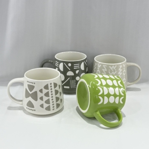 High Quality Custom Mugs Cup Wholesale Ceramic Customized Unglazed Ceramic Mug Bulk Unique Shape Ceramic Coffee Mugs - Product Image 2