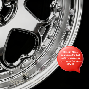 168 Ruedas Nuevas Personalizadas de Aleación de Aluminio Forjado en Forma de Corazón de 20-22 Pulgadas con PCD y ET Personalizables para Rolls <span class=keywords><strong>Royce</strong></span> - Product Image 4