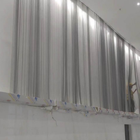 Paravents décoratifs de luxe en maille métallique en acier inoxydable et alliage d'aluminium, résistants à la corrosion, pour la soudure et le pliage