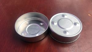 Khuôn làm nến nhôm YD-09 kiểu tim tròn phổ biến, 14G, nến cháy 4 giờ, kích thước nhỏ, giá xuất xưởng - Product Image 2