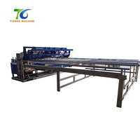 Machine à souder en treillis métallique 3 - 6 mm Fabricant de treillis métallique soudé par rouleau CNC automatique Machine de fabrication de filets en treillis métallique