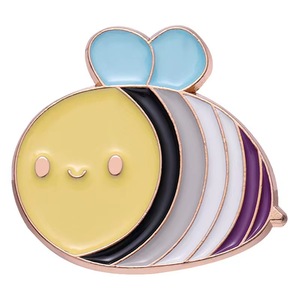 Épingles LGBTQIA Rainbow Pride en émail abeille gay lesbienne de haute qualité bon marché pour la décoration - Product Image 3