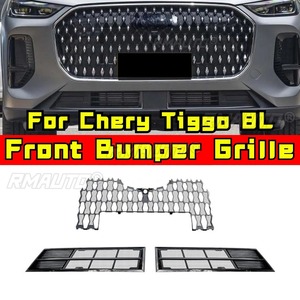 สำหรับ Chery Tiggo ชุดตัวถัง8L กันชนรถตะแกรงแข่งรถแถบตกแต่งกันชนด้านหน้าย่างภายนอก - Product Image 1