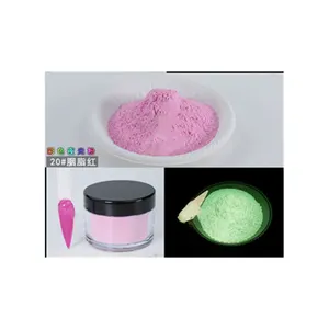 Factory direct! cosmetic grade colorful glow in the dark pigment for nali art decoration nail polish
