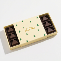 Boîte cadeau en papier de qualité alimentaire personnalisée, emballage de Noël haut de gamme pour chocolat, biscuits et aliments pour bébés - Boîtes rigides recyclables