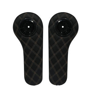 Barra de Agarre de Espuma Negra para Carrito de Golf EZGO YAMAHA con Patrón de Diamantes Grandes y Kit de Instalación, Dispositivo de Asistencia - Product Image 2