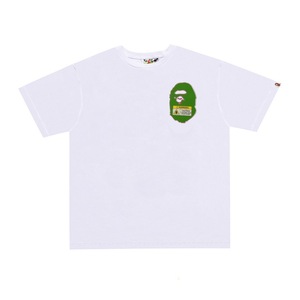 เสื้อยืดแฟชั่นผู้ชายเทรนดี้ Bapees ปี 2025 รุ่น 1:1 คุณภาพสูง พิมพ์ลายตัวอักษร เป็นมิตรต่อสิ่งแวดล้อม ระบายอากาศได้ดี ผลิตจากผ้าฝ้าย 100% - Product Image 2