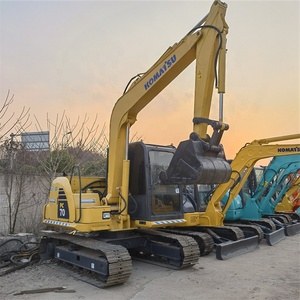 Gebruikt 7-tons zware hydraulische rupskraan Komatsu PC70-<span class=keywords><strong>8</strong></span> motorpomp - gebruikte goede staat voor video-inspectie - Product Image 2